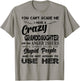 I Have A Crazy Granddaughter. She Has Anger Issues T-Shirt - T-Shirt | Sand