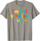 I'm Not Growing Up Kidcore Clowncore Aesthetic T-Shirt - T-Shirt | Sand