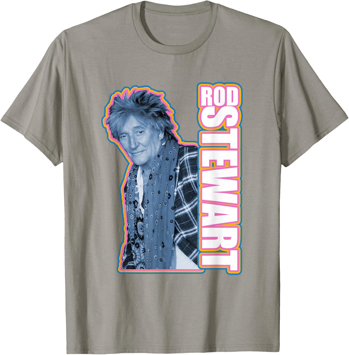 Rod Stewart Photo T-Shirt - T-Shirt | Sand