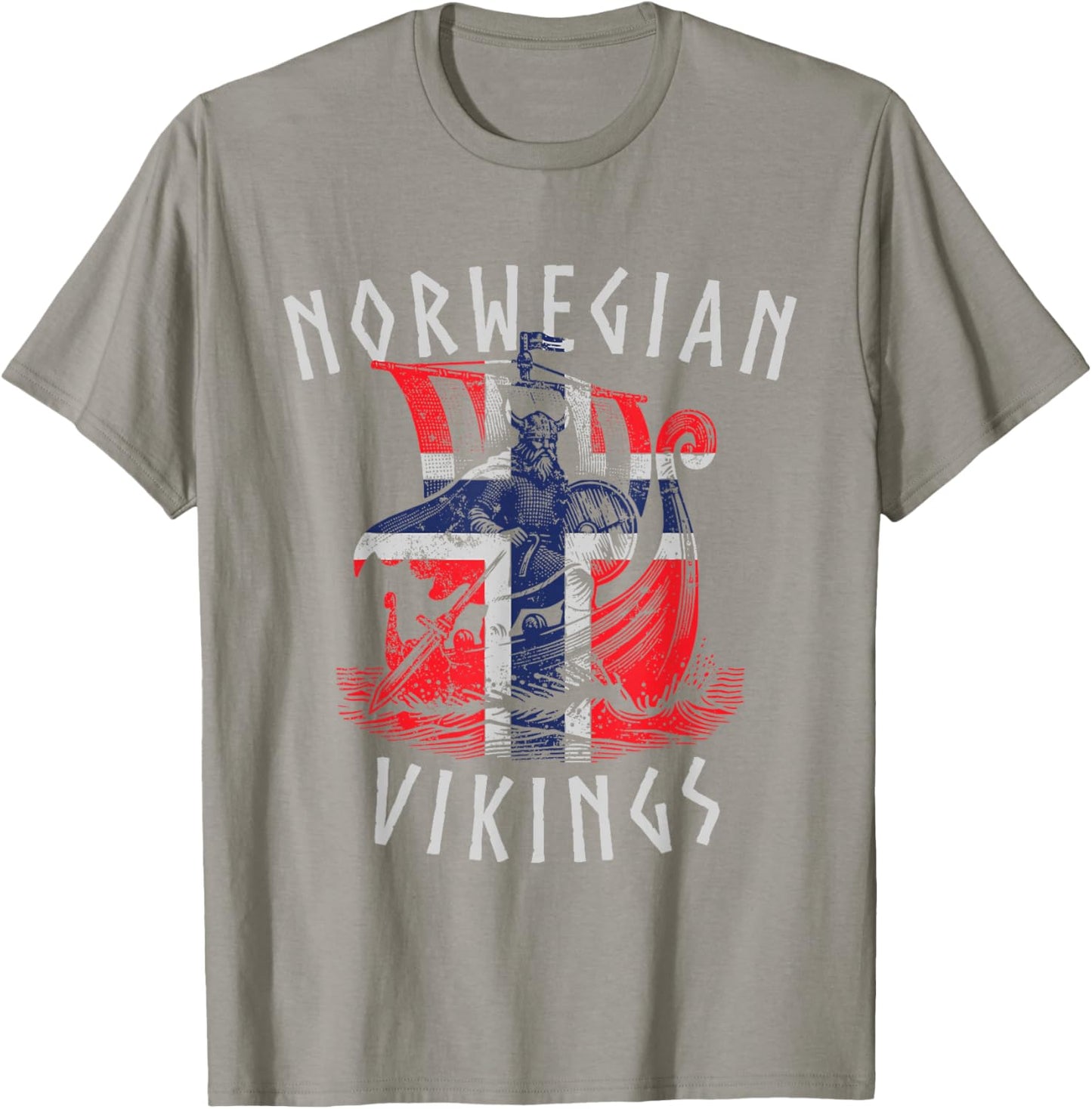 Viking Norvège Norvégien Scandinavie T-Shirt - T-Shirt | Sand