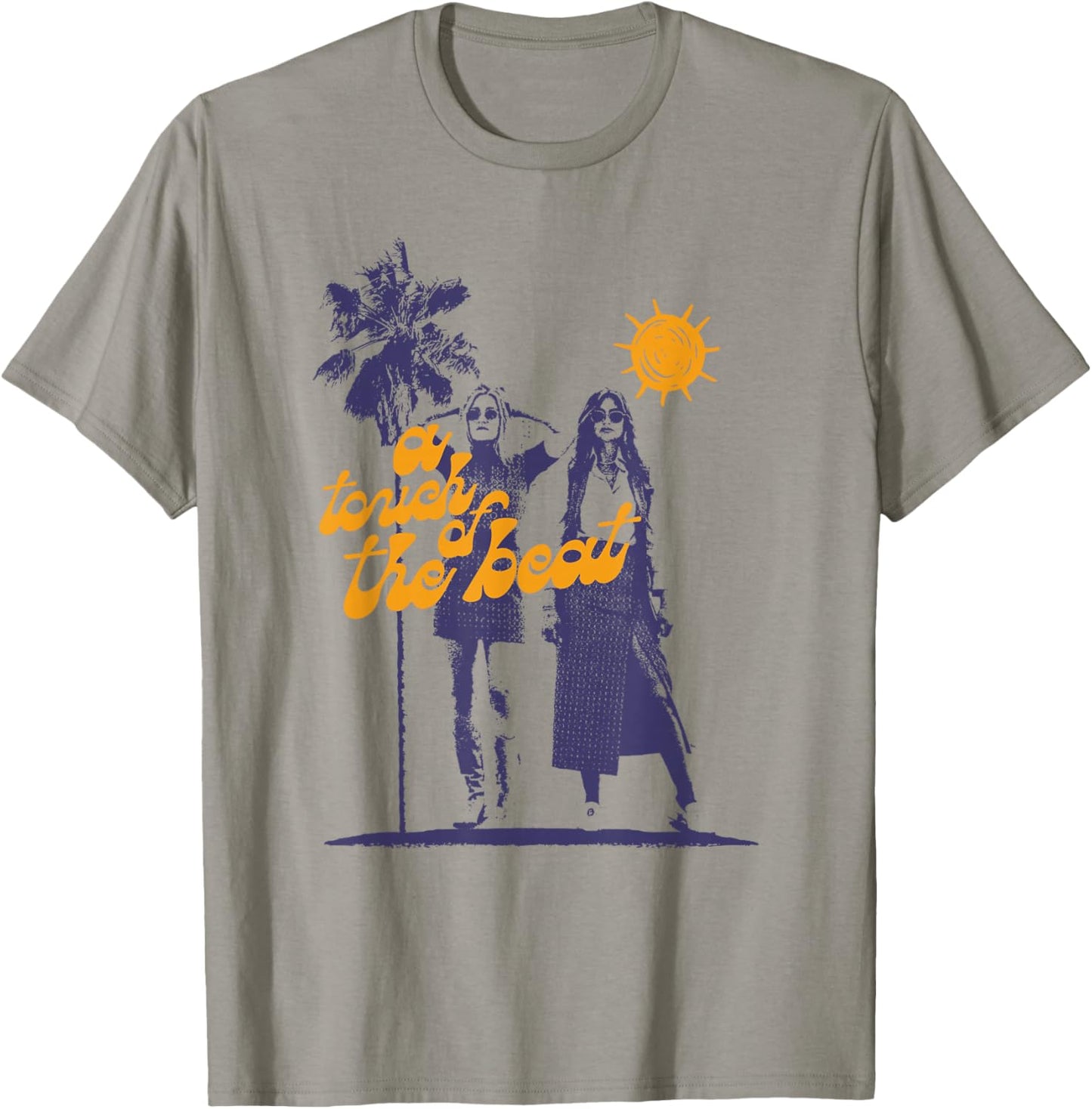 Aly & AJ Palm Tree T-Shirt - T-Shirt | Sand