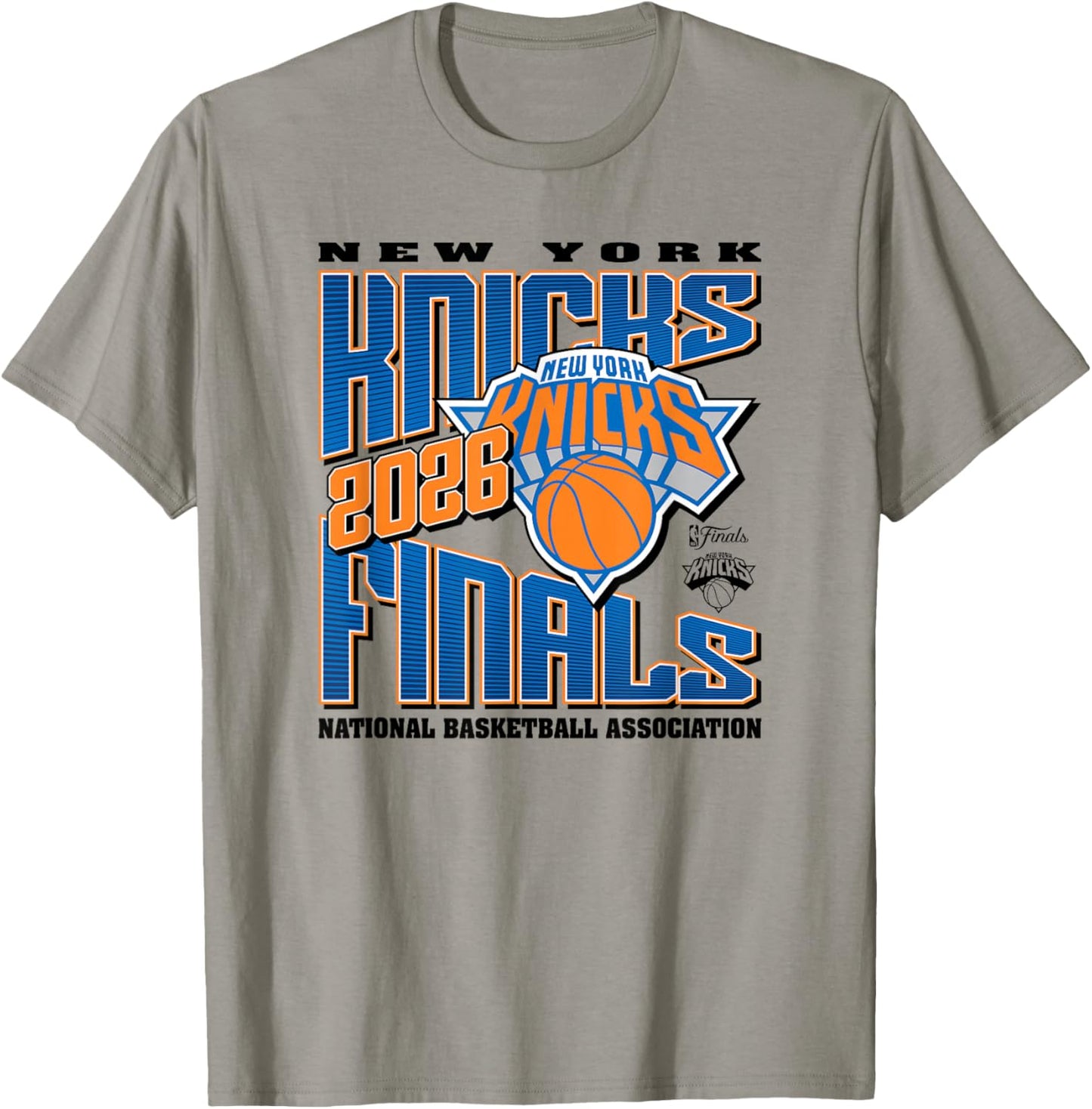 NBA 2026 Finals New York Knicks Let's Go T-Shirt - T-Shirt | Sand