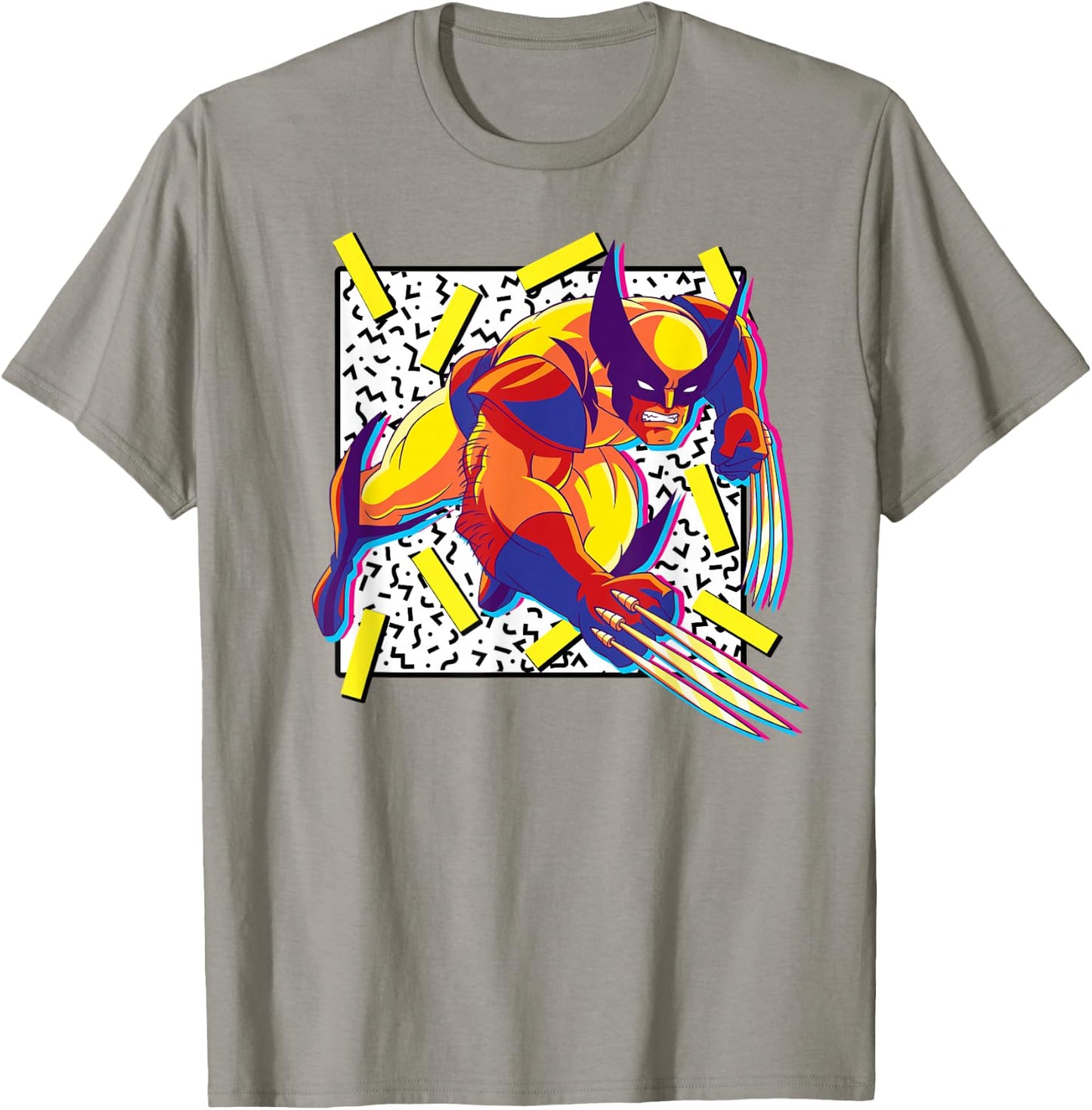 Marvel X-Men Wolverine 90s T-Shirt - T-Shirt | Sand