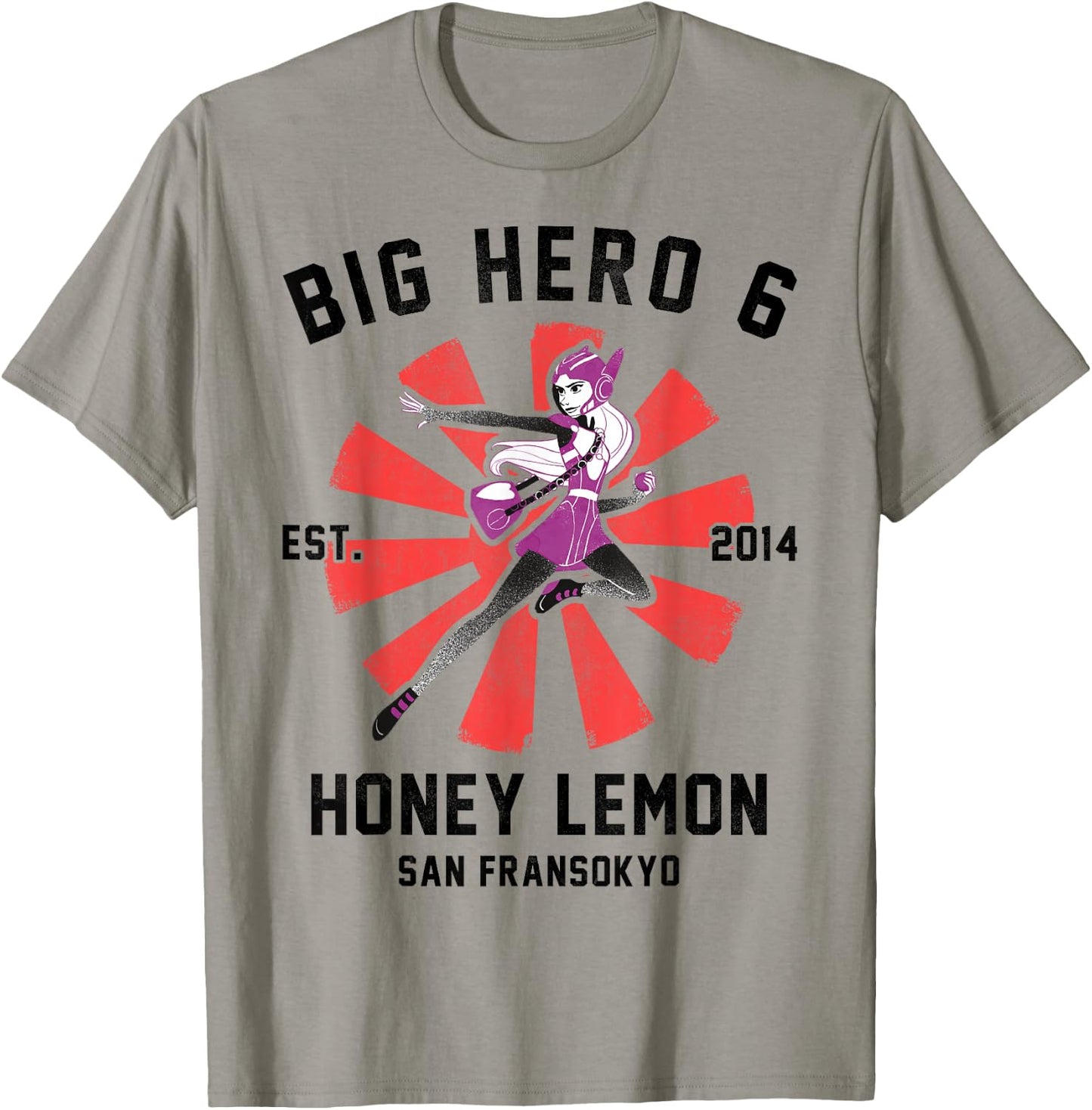 Disney Big Hero 6 Honey Lemon Poster Graphic T-Shirt - T-Shirt | Sand