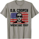 DB Cooper Where Are You D.B. Coopers Vintage USA Flag T-Shirt - T-Shirt | Sand