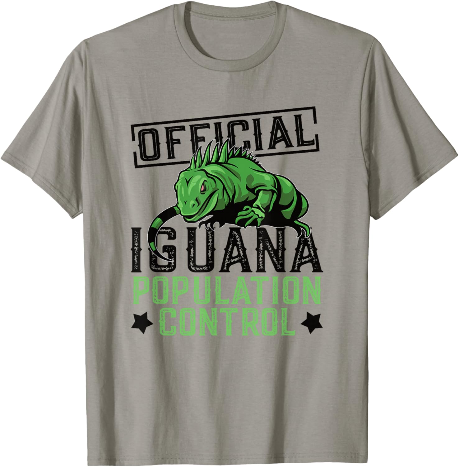 Iguana Hunter Design For Iguana Lizard Hunting T-Shirt - T-Shirt | Sand