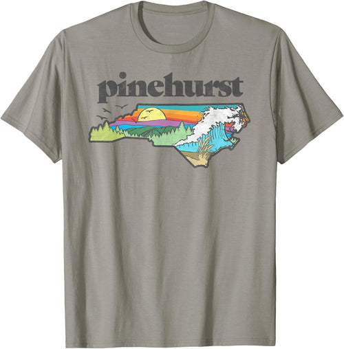 Pinehurst North Carolina Outdoors Retro Nature