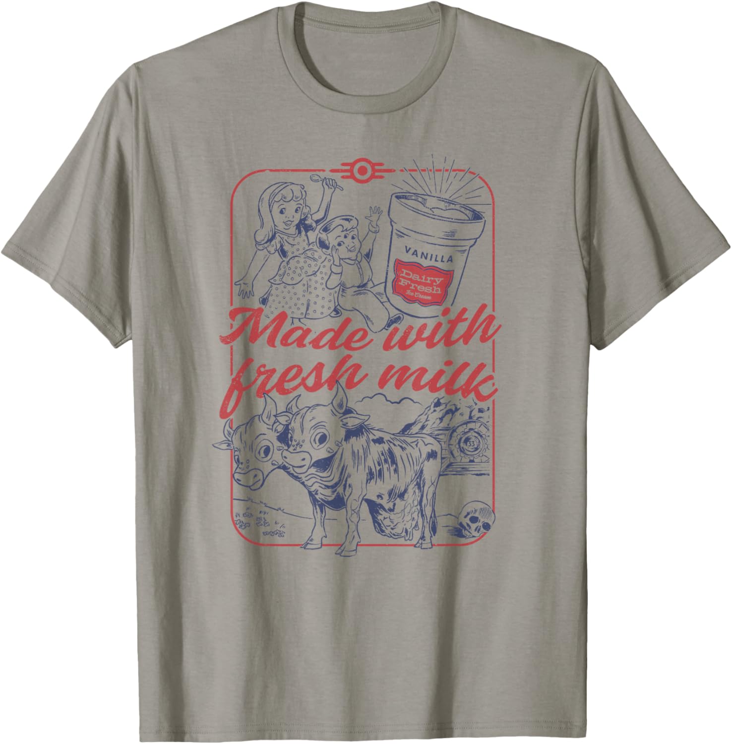 Fallout - Dairy Fresh T-Shirt - T-Shirt | Sand