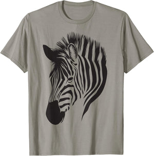 Cool Mountain Zebra - Great Gift Animal Lovers T-Shirt - T-Shirt | Sand