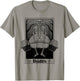 Funny Deadlifts Weightlifter Skeleton Halloween Gym Workout T-Shirt - T-Shirt | Sand