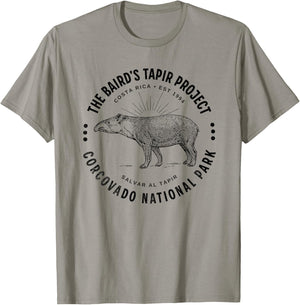 Save the Tapir Corcovado National Park Costa Rica Tapir T-Shirt - T-Shirt | Sand