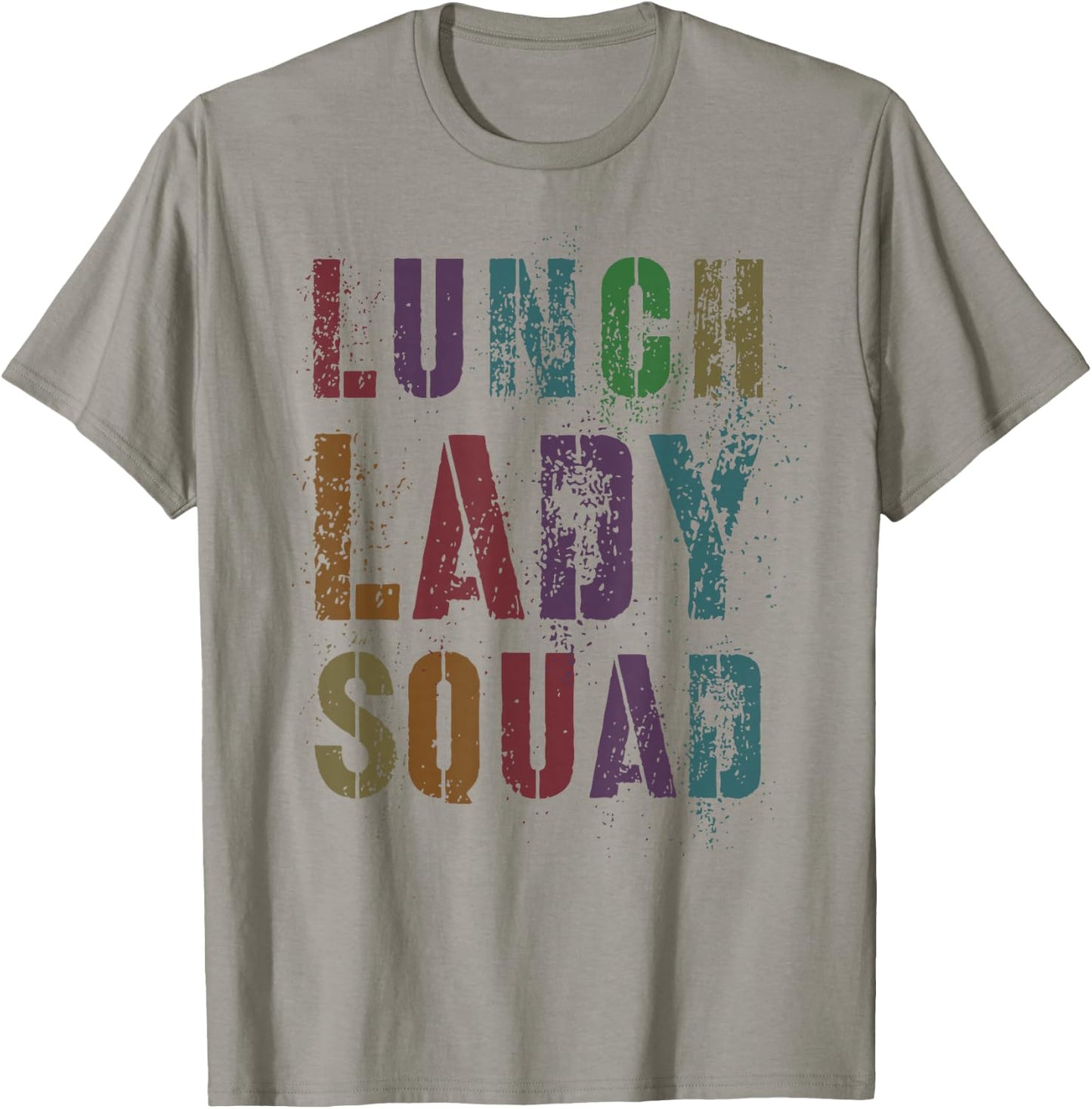 Funny LUNCH LADY SQUAD Cafeteria Worker Meal Preparation T-Shirt - T-Shirt | Sand