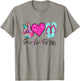 Peace Love Flip Flops Funny Hello Summer Vibes Beach Vacay T-Shirt - T-Shirt | Sand