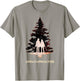 Anna and the Apocalypse Zombie Tree Silhouette Christmas T-Shirt - T-Shirt | Sand
