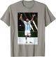 Lionel Messi 5,135.9 cm Katar Weltmeisterschaft Argentinien Sieger Fußball T-Shirt - T-Shirt | Sand