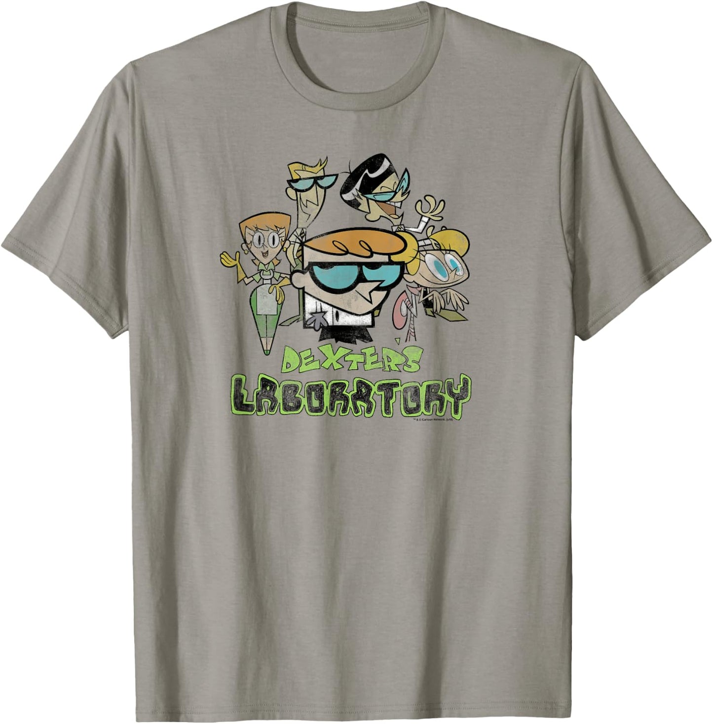 Dexter's Laboratory Vintage Cast T-Shirt - T-Shirt | Sand
