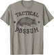 Tactical Possum Armadillo Animal Pun Texas Funny T-Shirt - T-Shirt | Sand
