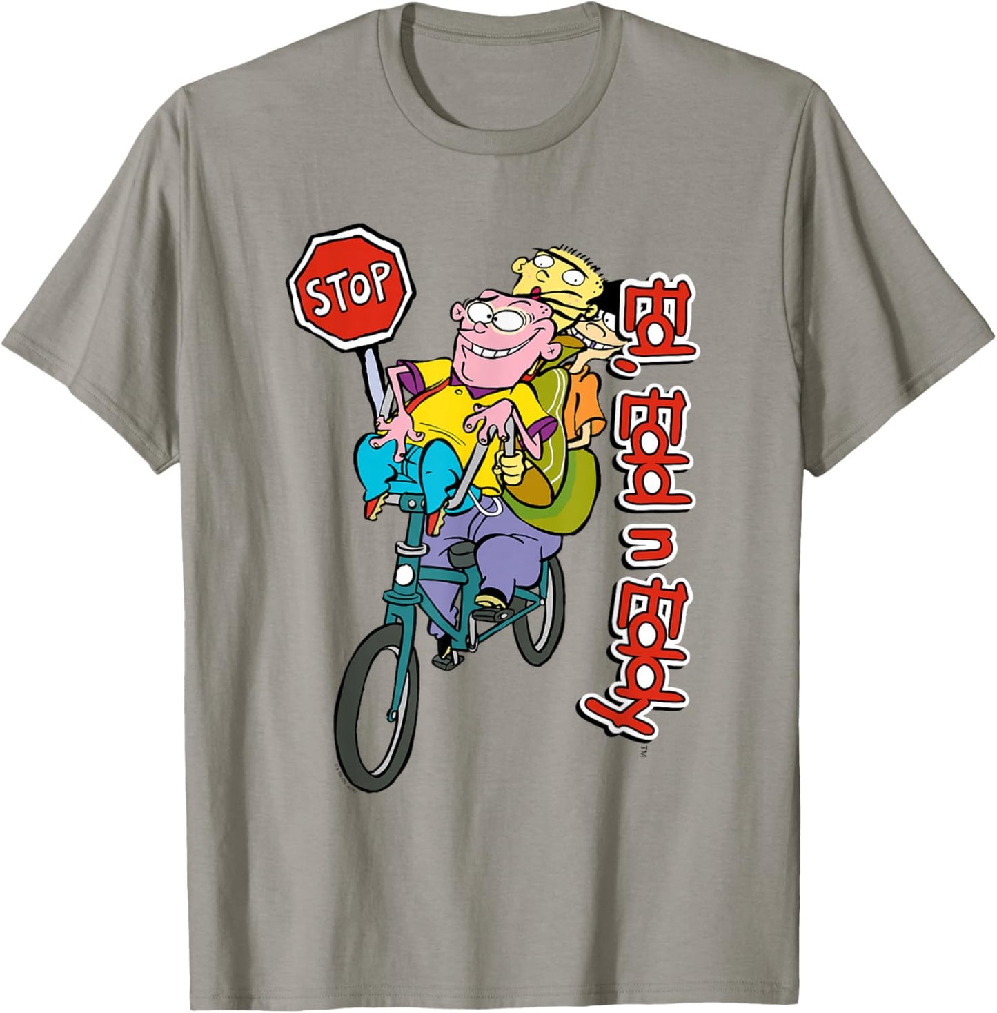 Ed, EDD n Eddy Stop Wild Biking Ride T-Shirt - T-Shirt | Sand