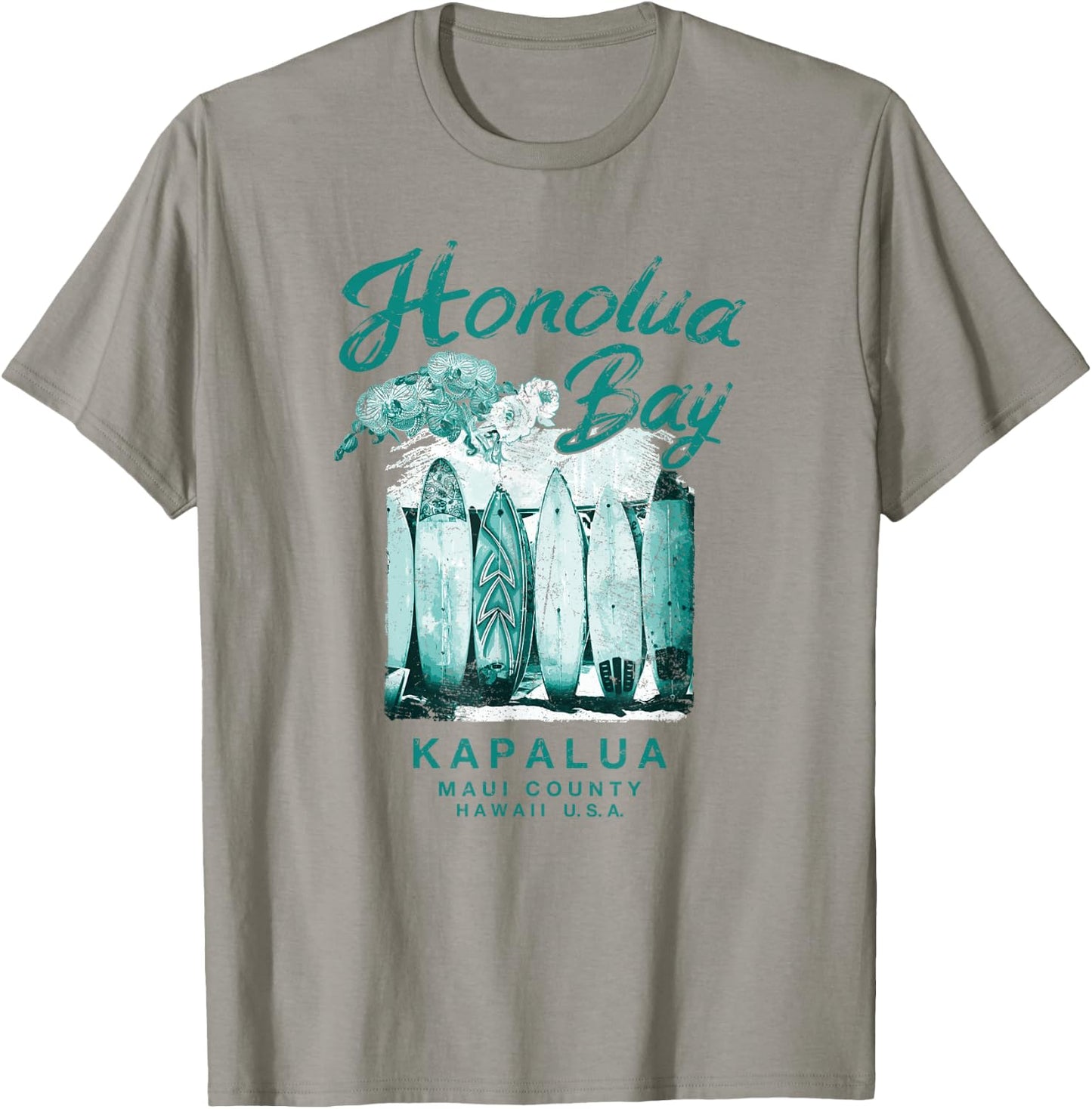Hawaii Honolua Bay Maui Vintage Hawaiian Surfing T-Shirt - T-Shirt | Sand
