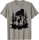 Bigfoot Sasquatch In The Forest Women Kids T-Shirt - T-Shirt | Sand