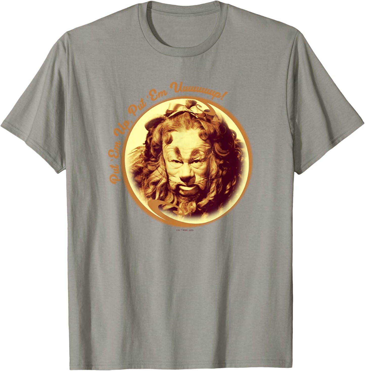 The Wizard of Oz Cowardly Lion Put 'Em Up Portrait T-Shirt - T-Shirt | Sand