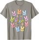 Easter OBGYN Obstetrics Nurse Bunny Eggs Happy Easter Day T-Shirt - T-Shirt | Sand