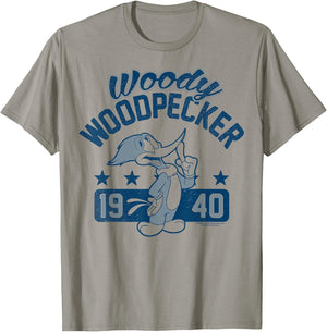 Woody Woodpecker Vintage 1940 Portrait T-Shirt - T-Shirt | Sand