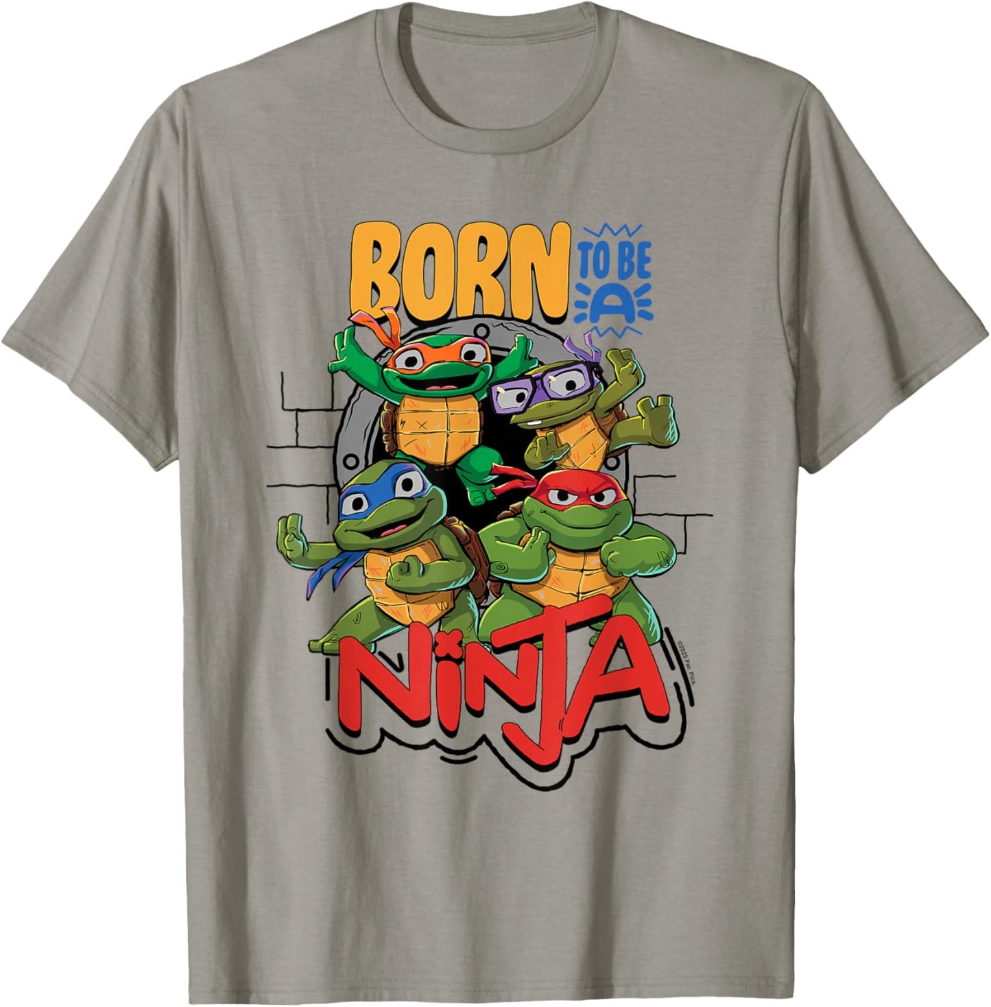 Teenage Mutant Ninja Turtles: Mutant Mayhem Born a Ninja T-Shirt - T-Shirt | Sand