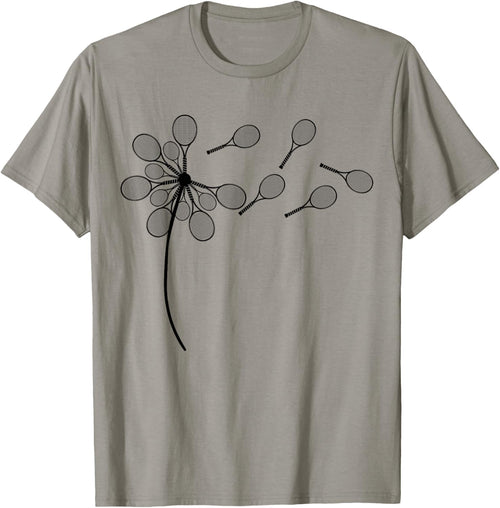 Dandelion Tennis Racket Shirt for Tennis Player