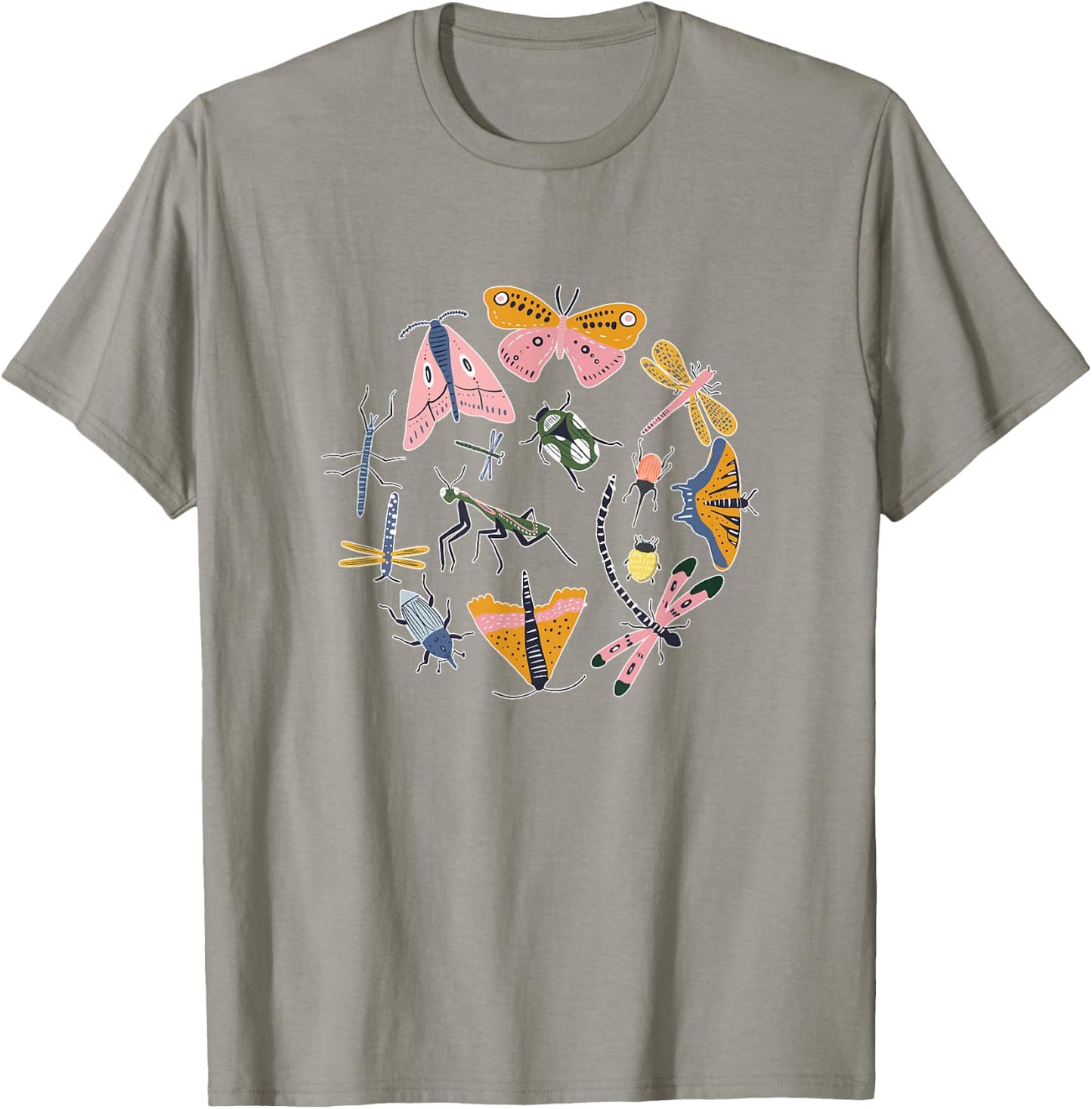 Biology Nature Insect Collection Entomology Insect Beetle T-Shirt - T-Shirt | Sand