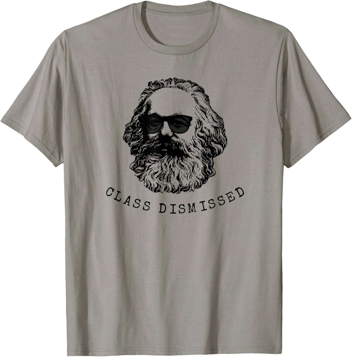 Class Dismissed Karl Marx T-Shirt - T-Shirt | Sand