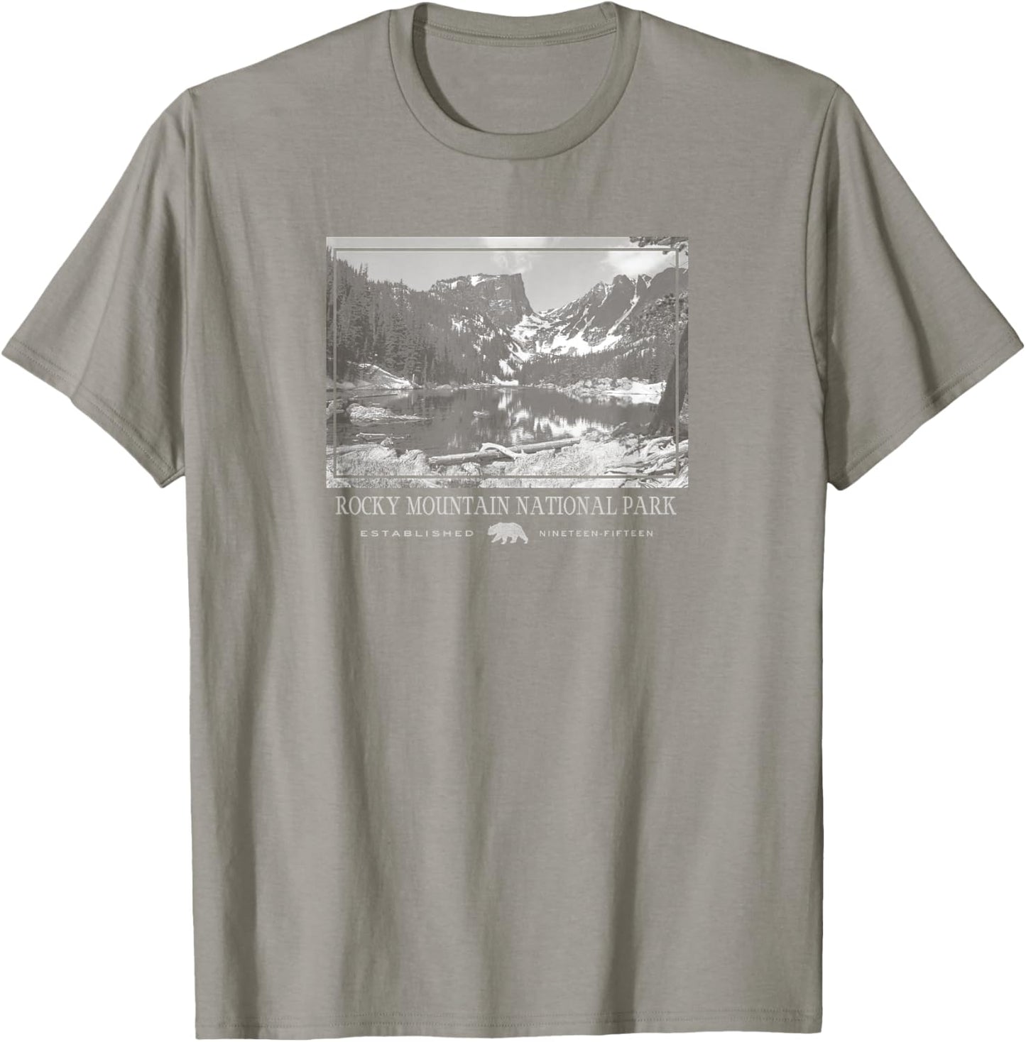 Rocky Mountain National Park Graphic T-Shirt - T-Shirt | Sand