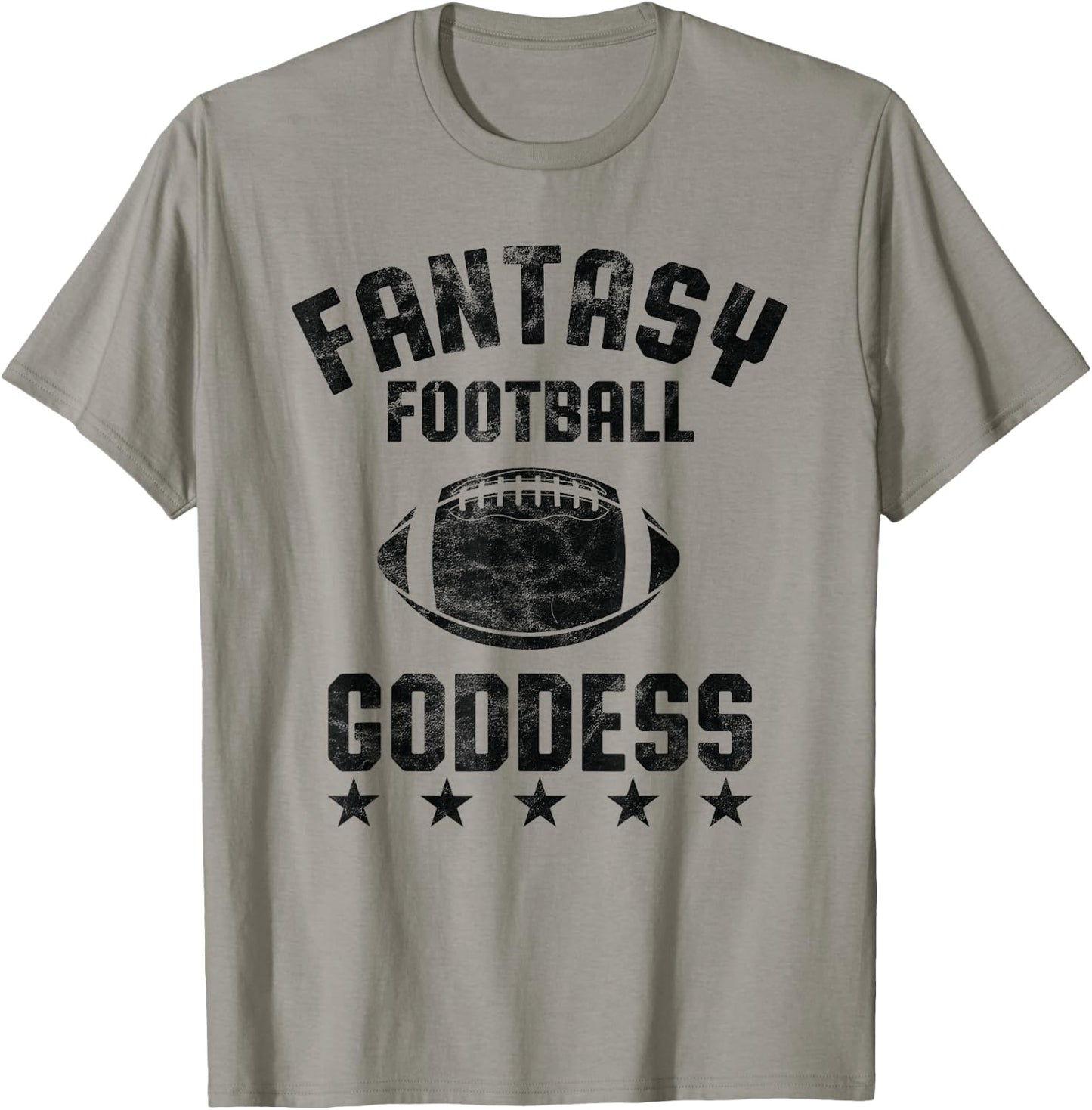 Fantasy Football Goddess Women Cute Design for One Part T-Shirt - T-Shirt | Sand