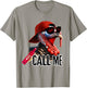Call Me Turkey Hunter Hunting Season Cute Turkey Hunting T-Shirt - T-Shirt | Sand