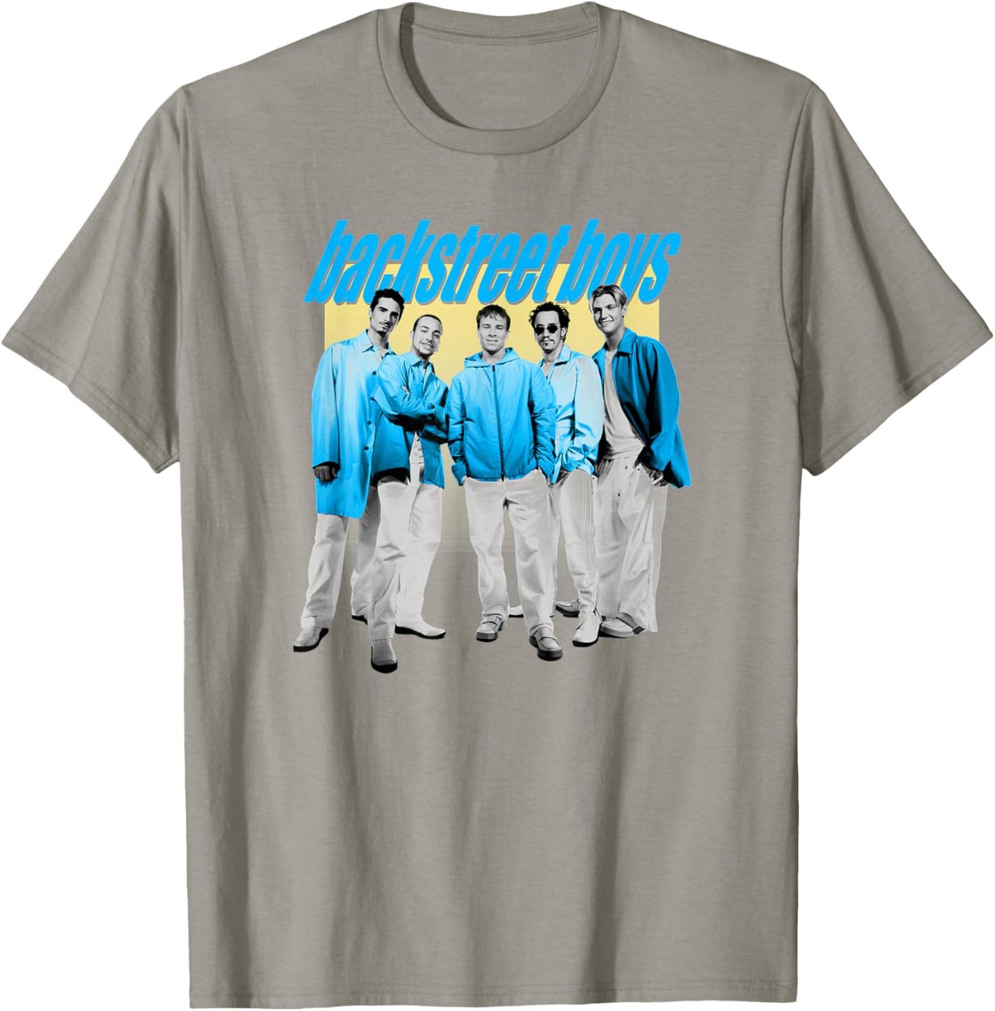 Backstreet Boys – Blue Group Watercolor T-Shirt - T-Shirt | Sand