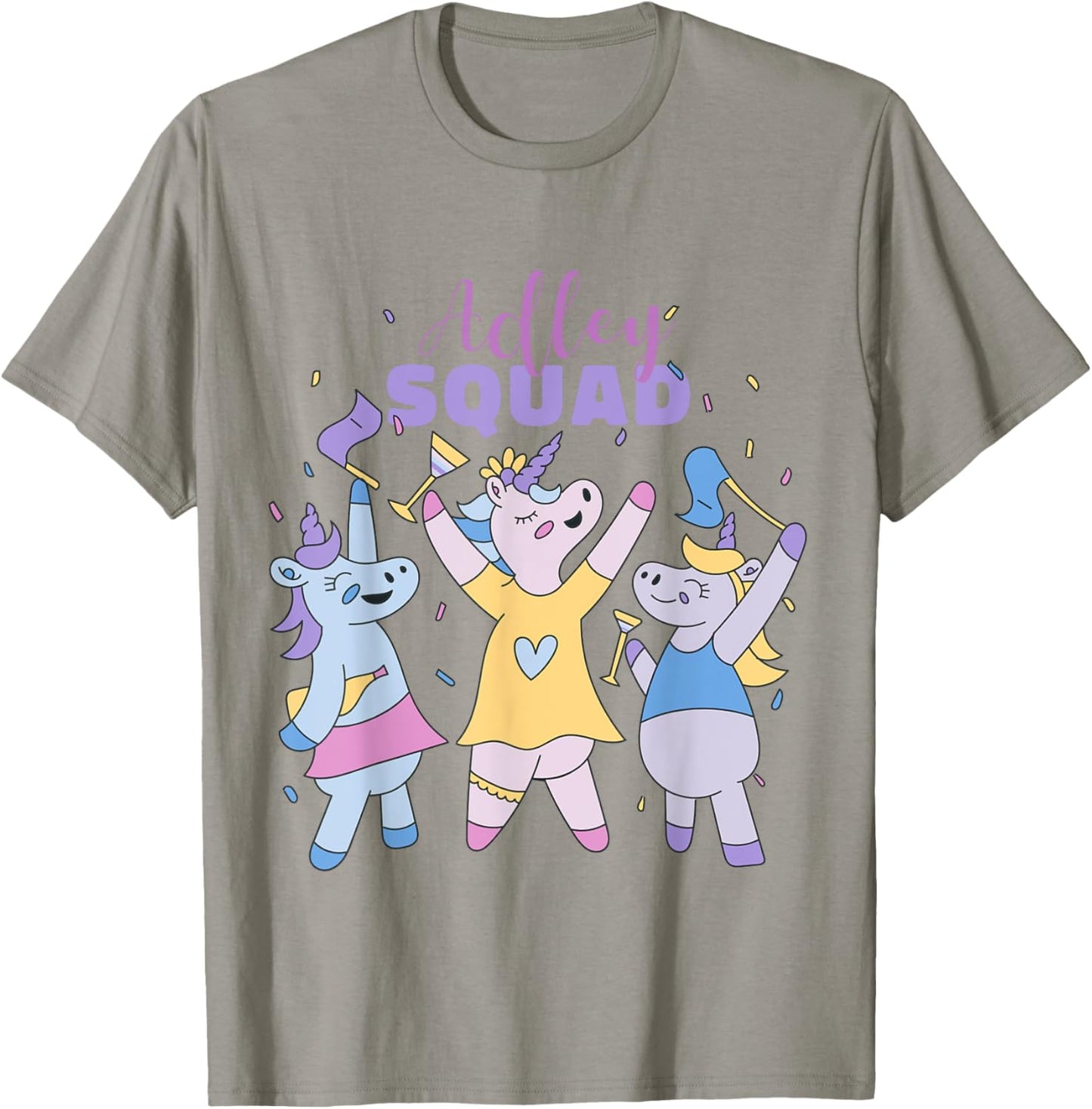 Adley Merch Unicorn Design T-Shirt - T-Shirt | Sand