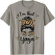 Grandma I'm That Yaya Messy Bun Grandma T-Shirt - T-Shirt | Sand