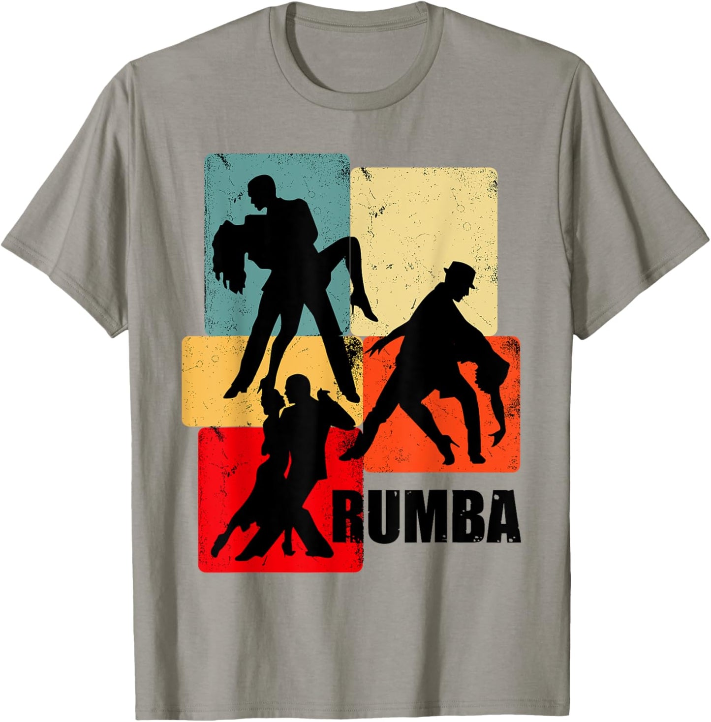 Rumba for Rumba dancer | Retro Rumba T-Shirt - T-Shirt | Sand