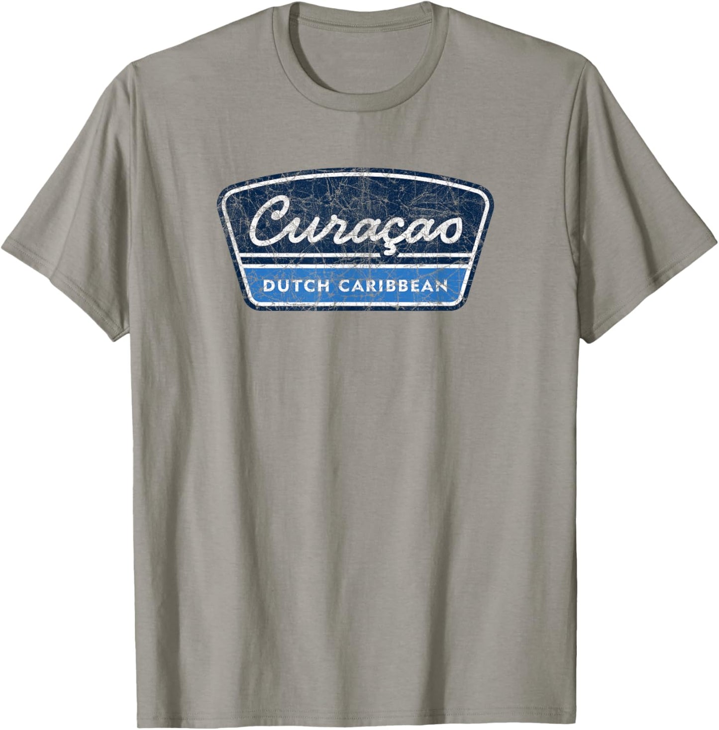Vintage Curacao Dutch Caribbean Souvenir Retro T-Shirt - T-Shirt | Sand
