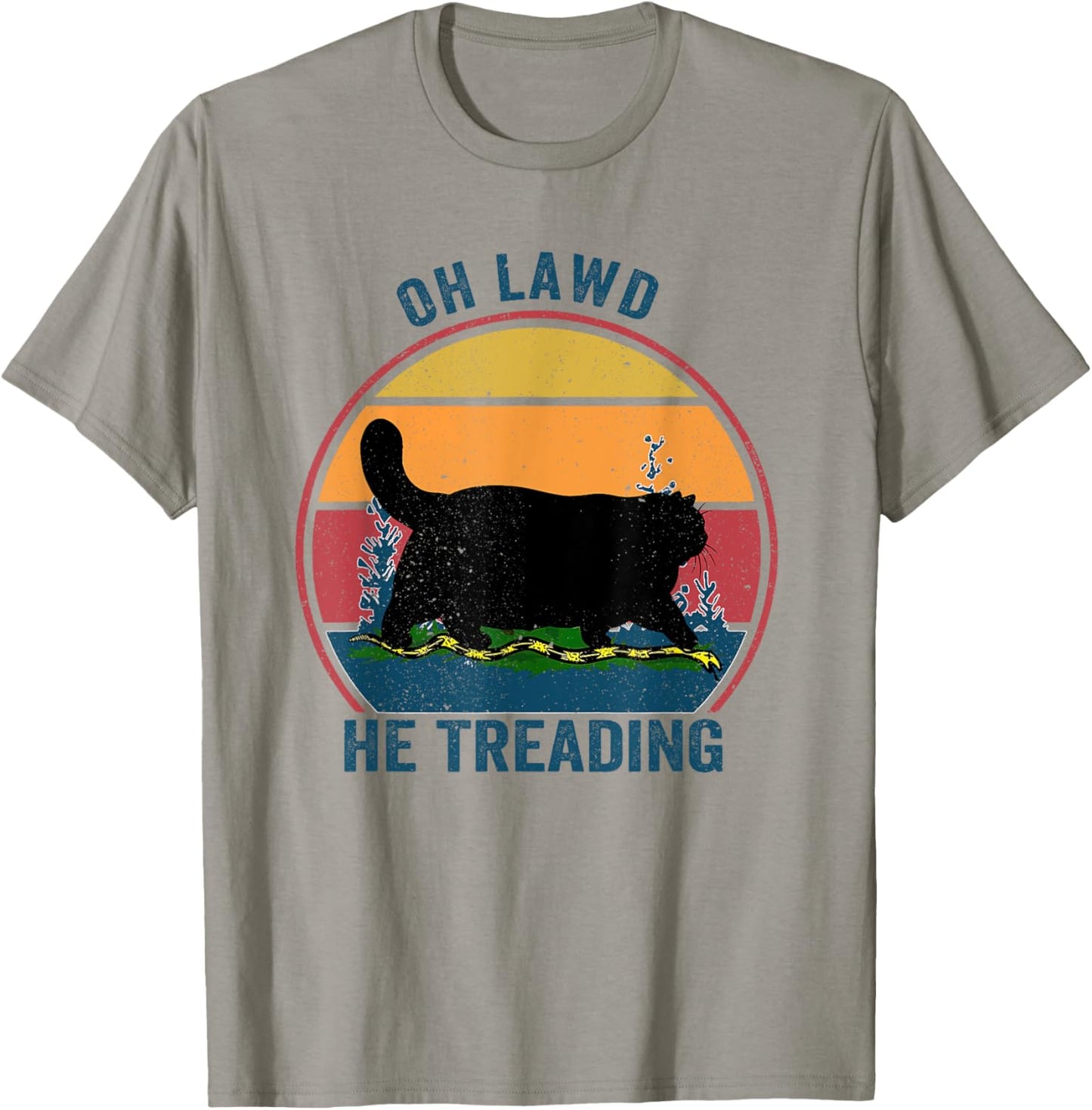 Oh Lawd He Treading T-Shirt - T-Shirt | Sand
