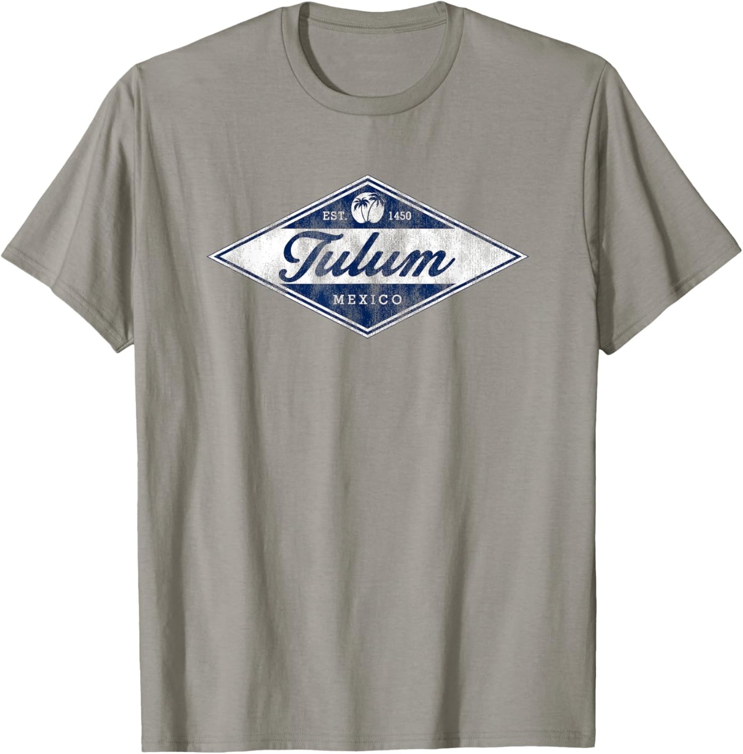 Vintage Tulum Mexico Retro Badge Souvenir T-Shirt - T-Shirt | Sand
