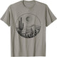 Desert Cactus Plants Adventure Arizona Cactus Scene Vintage T-Shirt - T-Shirt | Sand
