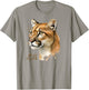 P-22 Mountain Lion Legend California Wildlife P22 Art T-Shirt - T-Shirt | Sand