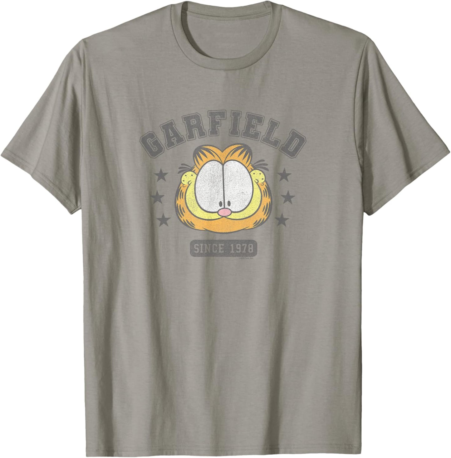 Garfield Big Face College Since 1978 T-Shirt - T-Shirt | Sand