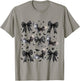 Halloween Bat Coquette Bow Halloween Bat Coquette Bows Women T-Shirt - T-Shirt | Sand