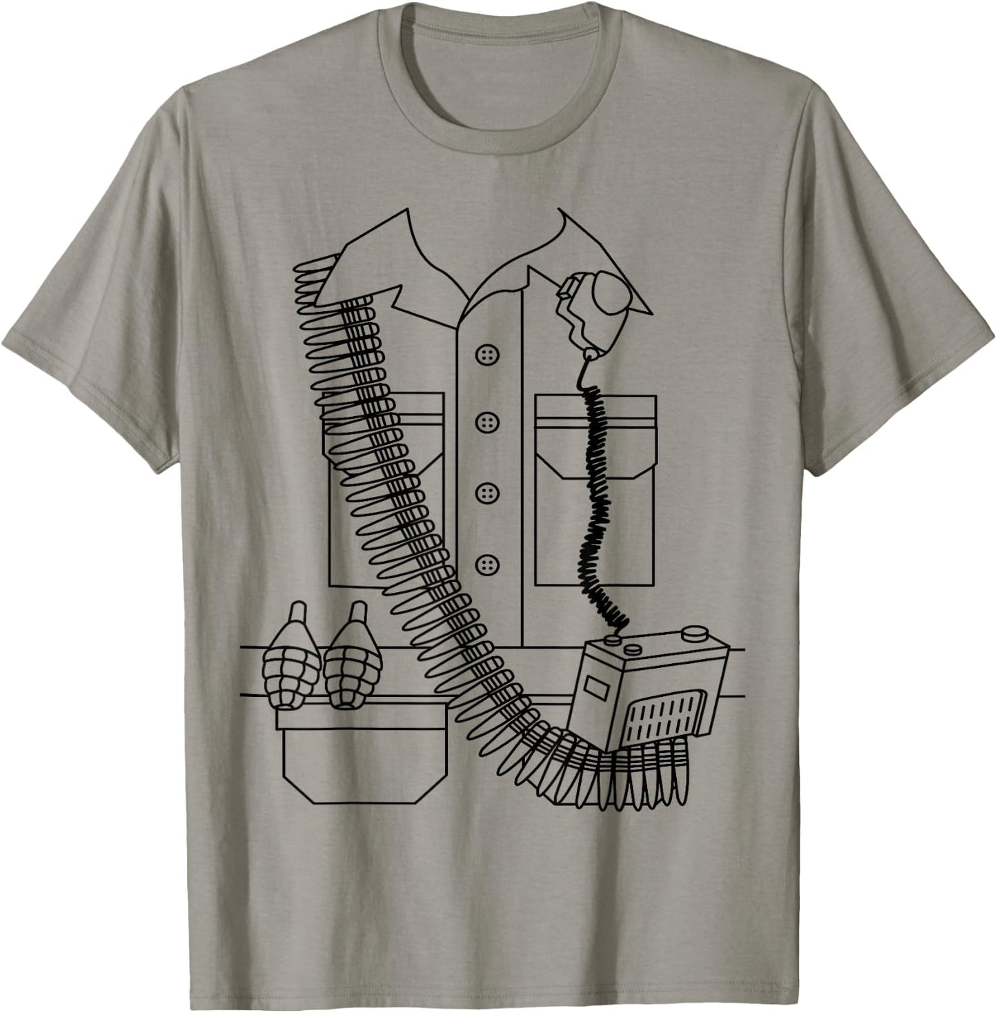 Green Army Men Costume, Halloween Plastic Toy Soldier Guys T-Shirt - T-Shirt | Sand
