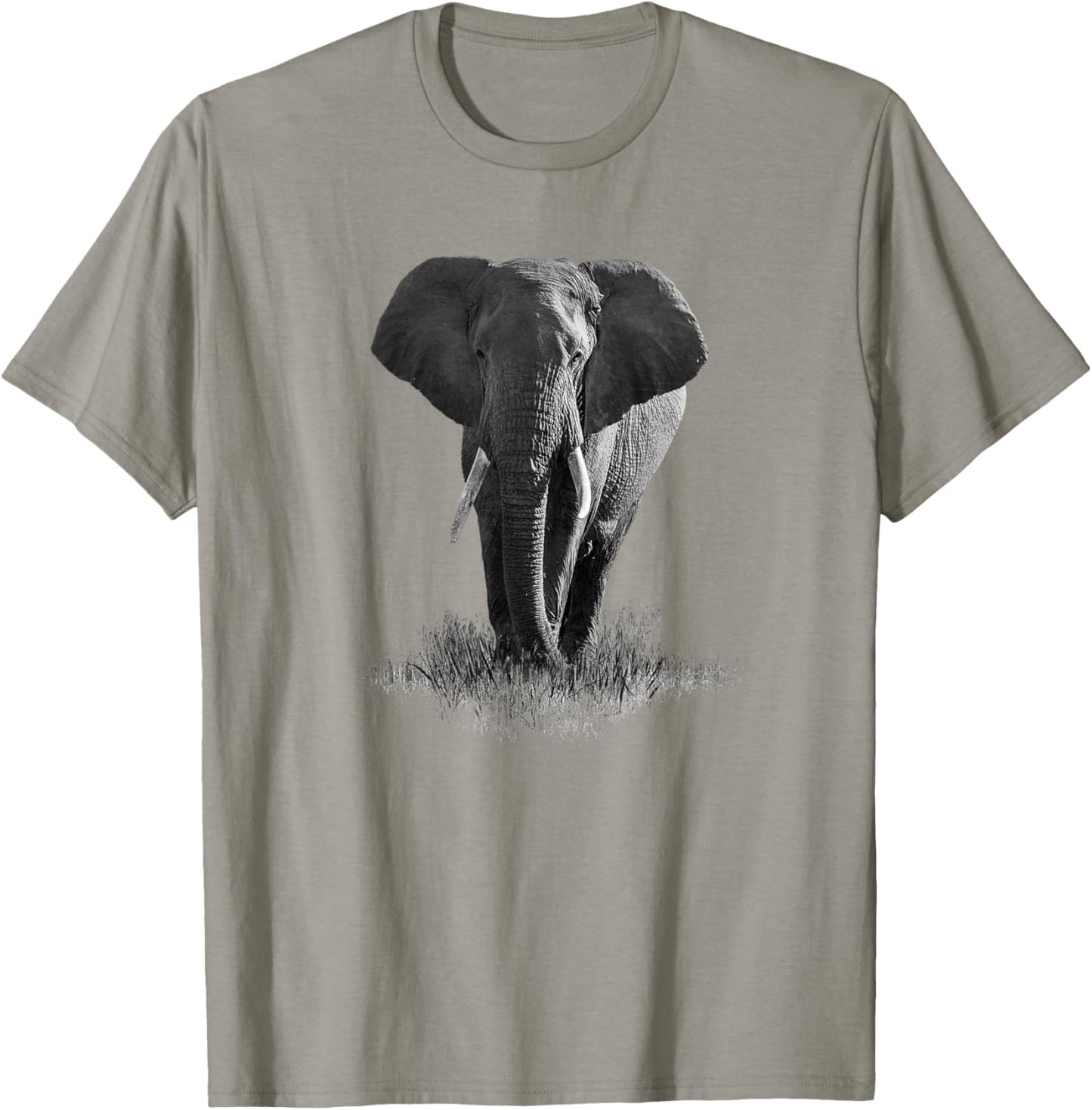 Elephant Animal Art - Zookeeper Zoologist Save The Elephants , Small, White T-Shirt - T-Shirt | Sand
