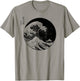 The Great Wave from Kanagawa Hokusai Japanese Art T-Shirt - T-Shirt | Sand