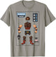Marvel Legends Series Juggernaut Build A Figure Anatomy T-Shirt - T-Shirt | Sand