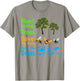 Plant More Trees Save the Bees Clean the Seas Naturalist T-Shirt - T-Shirt | Sand
